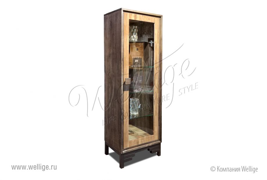 Фото - 1 - Витрина 1-но дв. "Cube Design" (правая)