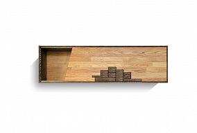 Шкаф навесной горизонтальный "Irving Design"