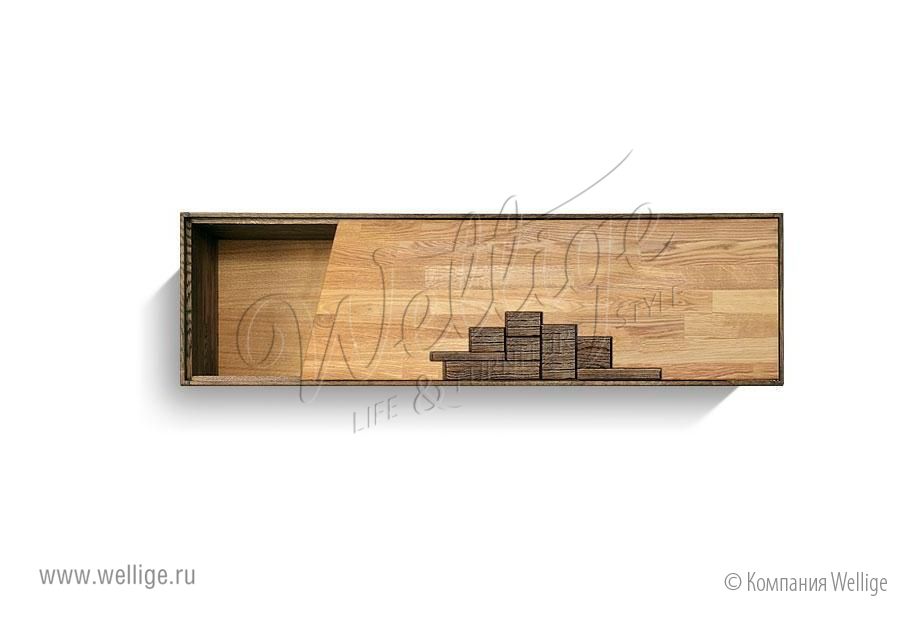 Фото - Шкаф навесной горизонтальный "Irving Design"