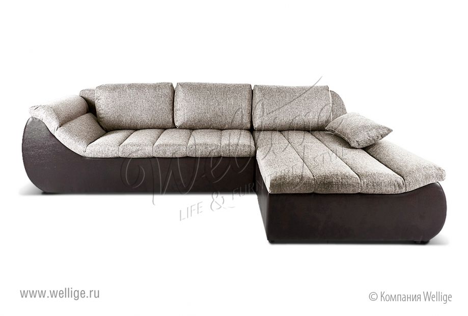 Фото - 1 - "Лаунж-2" диван с оттоманкой