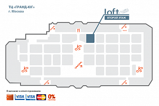 схема прохода Loft в ТЦ «ГРАНД-ЮГ»