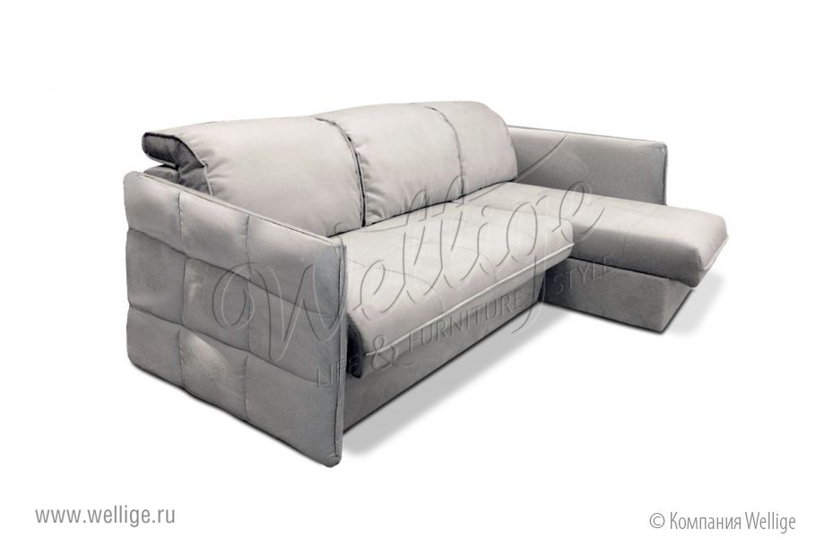 Фото - 1 - "Толедо-1" диван с оттоманкой