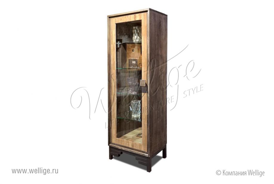 Фото - 1 - Витрина 1-но дв. "Cube Design" (левая)