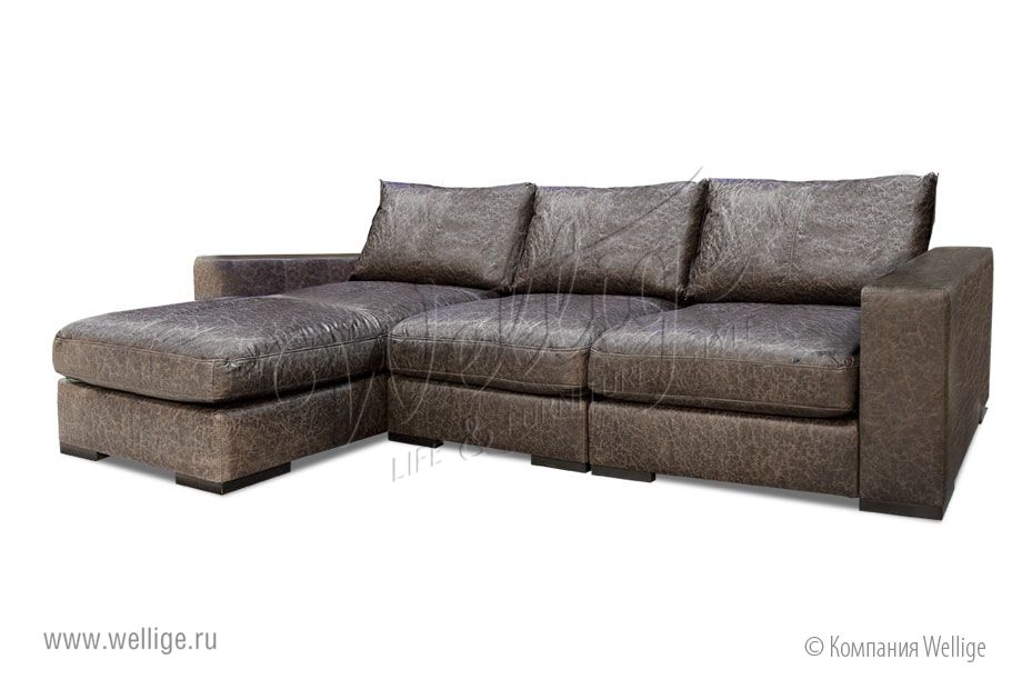 Фото - 1 - "MAXBON" диван с оттоманкой