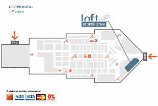 схема прохода Loft в ТК «ТРИ КИТА»